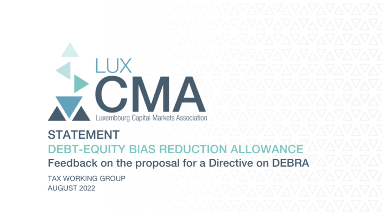Read more about the article Tax I Statement l Feedback on the Proposal for a Directive on Debt-Equity Bias Reduction Allowance (DEBRA)