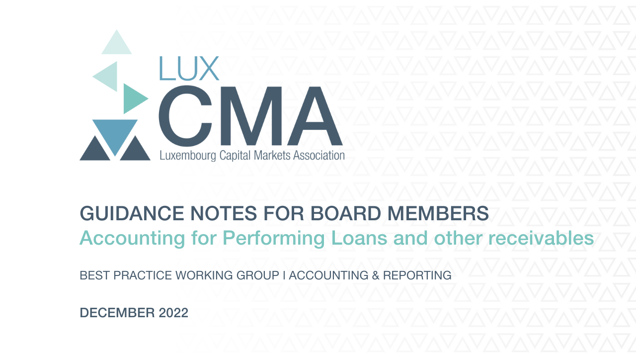 You are currently viewing Best Practice I Guidance Note for Board Members l Accounting for Performing Loans and Other Receivables