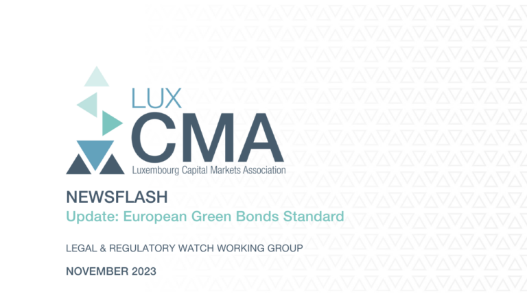 Read more about the article Legal & Regulatory Watch I Newsflash l Update on European Green Bonds Standard